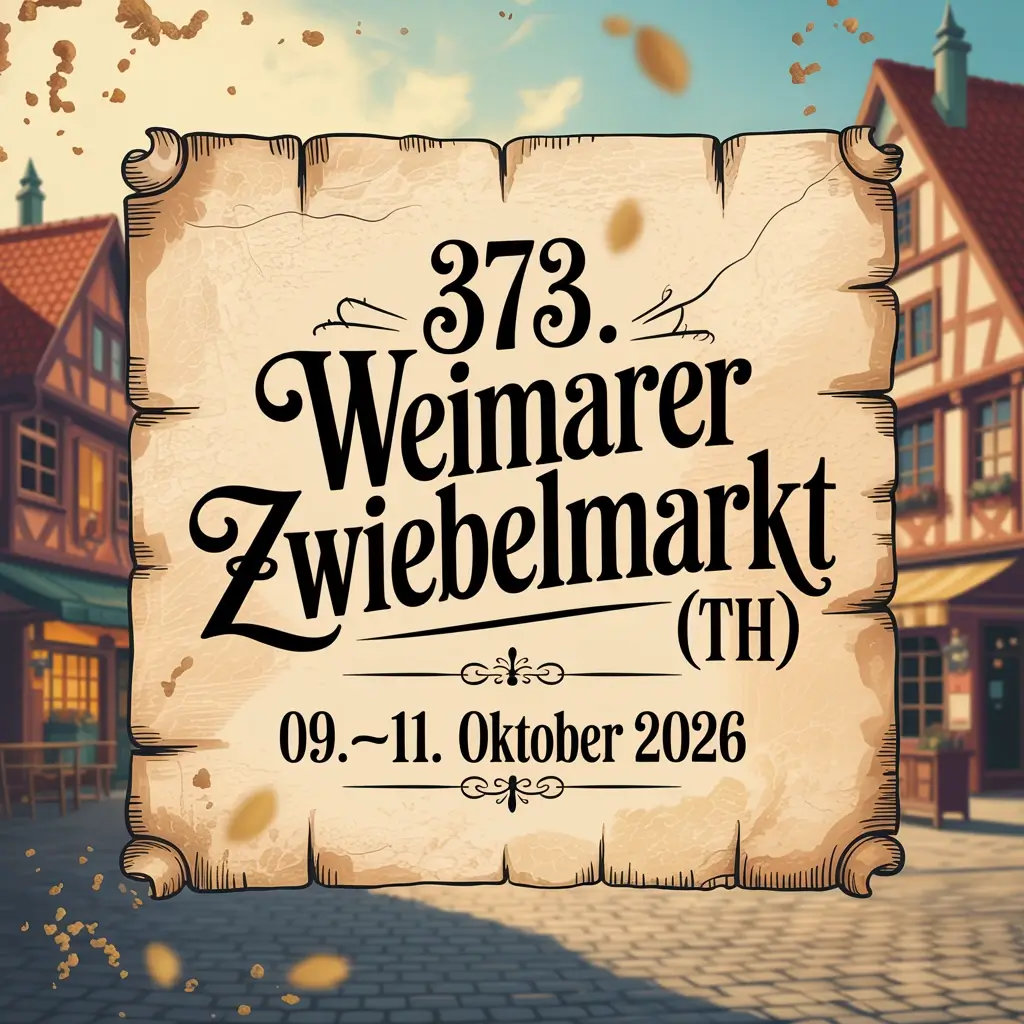 Zwiebelmarkt Weimar